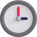 :three_o_clock: