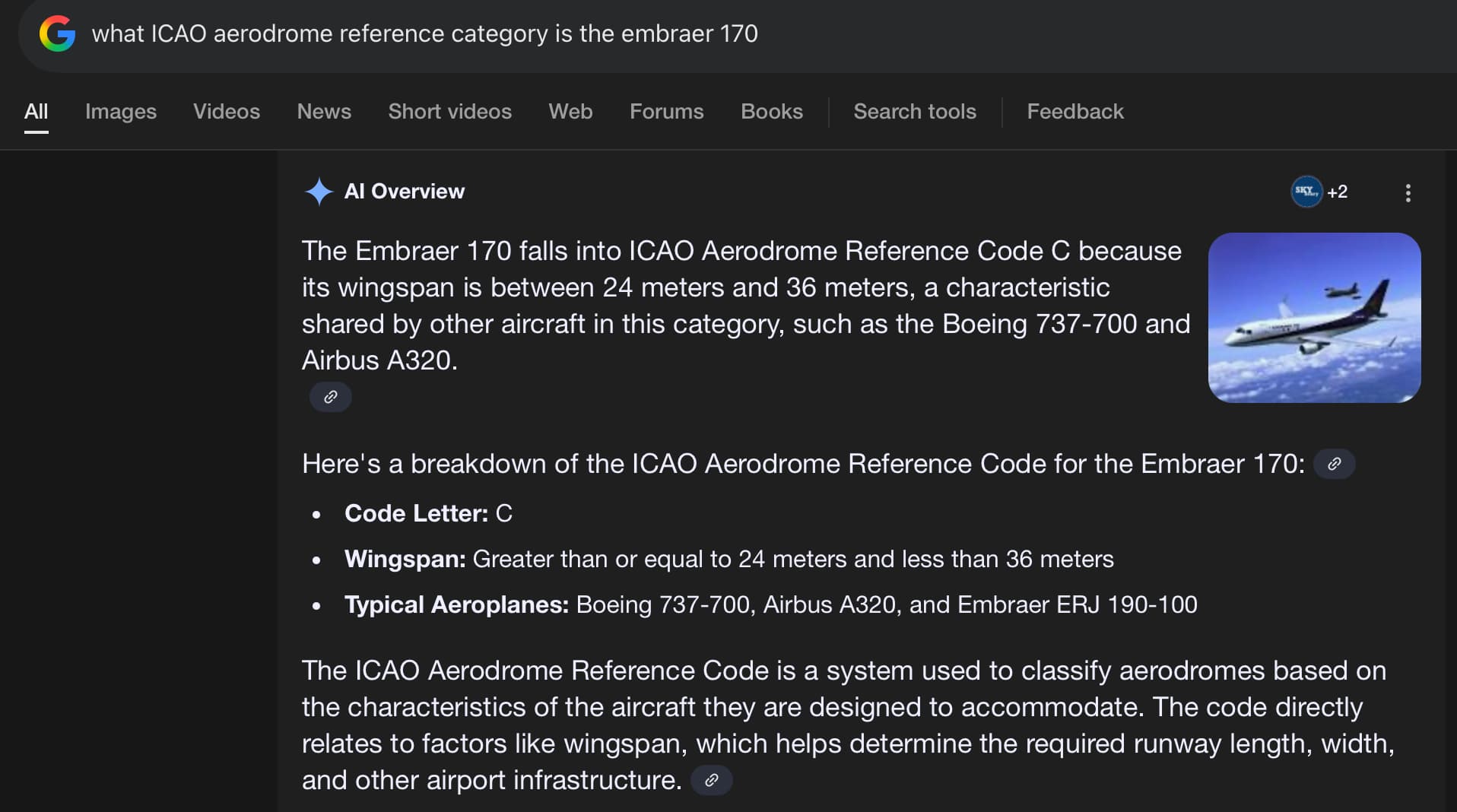 E75L/E75S - Embraer E175 (long & short wing) - Airplane