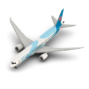 B789 ChinaSouthern render