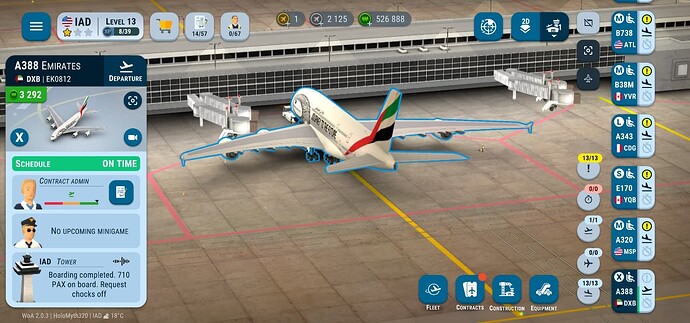 IAD Emirates A388 (Journey To The Future Livery)