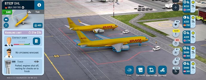 DHL B752F + B738F