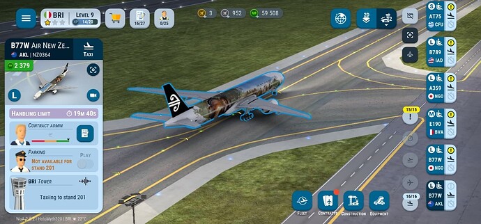 BRI Air Nee Zealand Hobbit B 77W