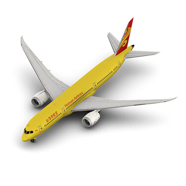 B789-HainanYellow