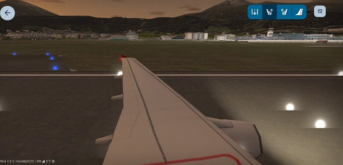 Austrian A320 Wing View Take Off