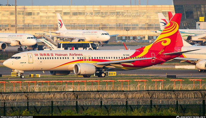 b-1142-hainan-airlines-boeing-737-8-max_PlanespottersNet_1479538_fbe9d86e41_o