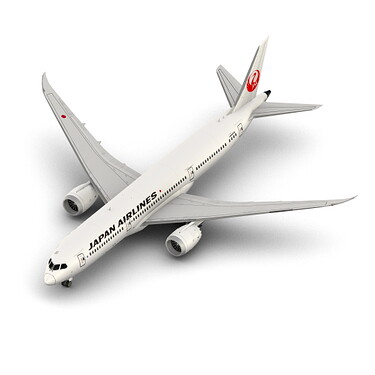 B789 JAL render