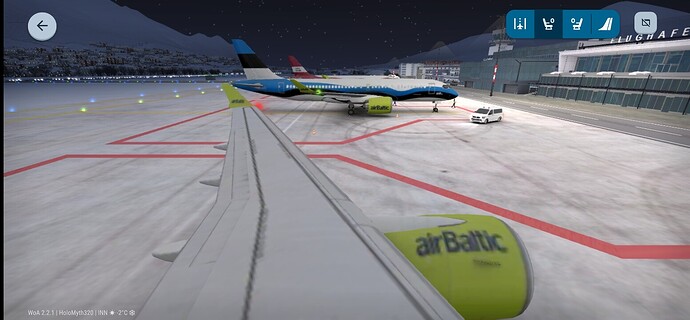 Air Baltic Wing View