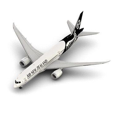 B789 AirNewZealand render