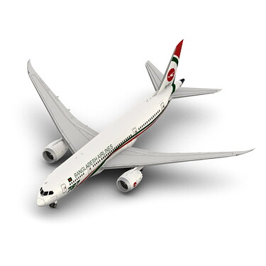 B788 Biman render