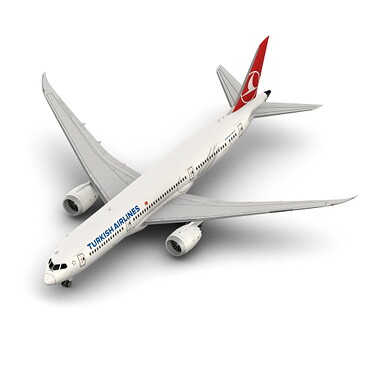 B789 Turkish render