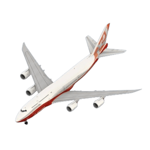 Boeing House Red (B748)