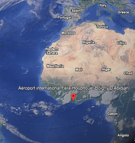 Abidjan location