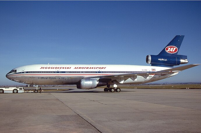 By clipperarctic - JAT DC-10-30, CC BY-SA 2.0, https://commons.wikimedia.org/w/index.php?curid=28485832