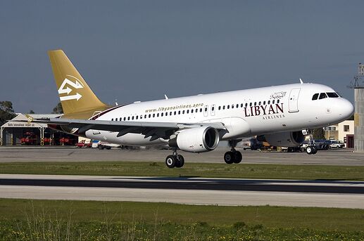 [[File:Libyan Airlines Airbus A320 Zammit.jpg|thumb|Libyan Airlines Airbus A320 Zammit