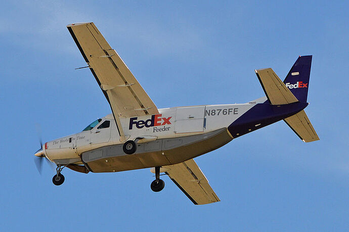 Cessna_208B_Caravan_'N876FE'FedEx(13006463414)