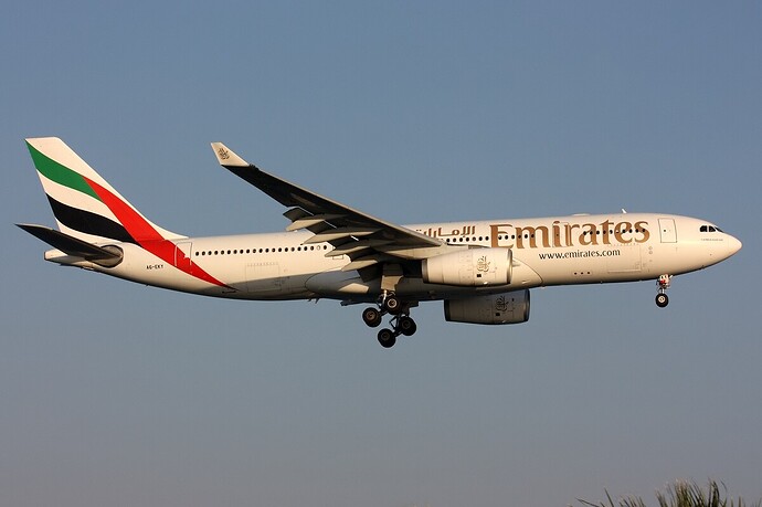 By Igor Dvurekov - Gallery page http://www.airliners.net/photo/Emirates/Airbus-A330-243/1758612/LPhoto http://cdn-www.airliners.net/aviation-photos/photos/2/1/6/1758612.jpg, CC BY-SA 3.0, https://commons.wikimedia.org/w/index.php?curid=27370665