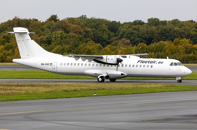 ATR75F-HA-KA-Fleet Air international - Classic Livery