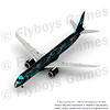 E295 Embraer - Profit Hunter - Blue render