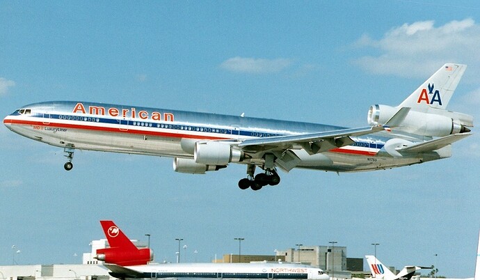 By JetPix - Gallery page http://www.airliners.net/photo/American-Airlines/McDonnell-Douglas-MD-11/0195051/LPhoto http://cdn-www.airliners.net/aviation-photos/photos/1/5/0/0195051.jpg, GFDL 1.2, https://commons.wikimedia.org/w/index.php?curid=28611007