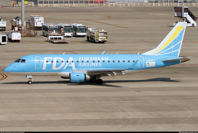 FDA / E170/175 - Fuji Dream Airlines (Additional colors) - Livery