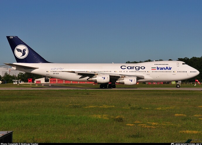 Iran Air Cargo 747-200F