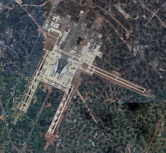 Terminal roof detail