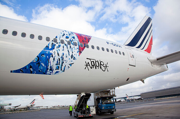 Boeing-air-france-design-by-JonOne