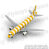 A320 CFM CondorYellow render1