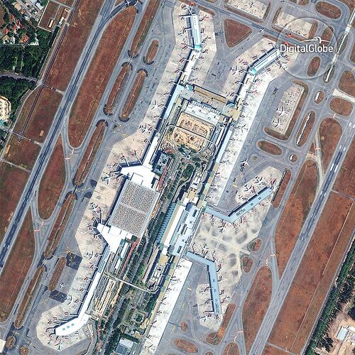 Infrastructure From Space_ Futuristic Spaceships Or Modern Day Airports_
