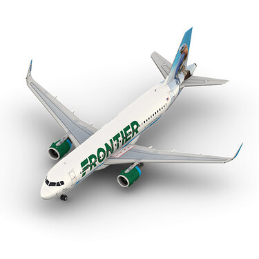A320-FrontierBluebird