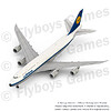 B748 Lufthansa - retro