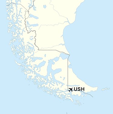 USH Location Map