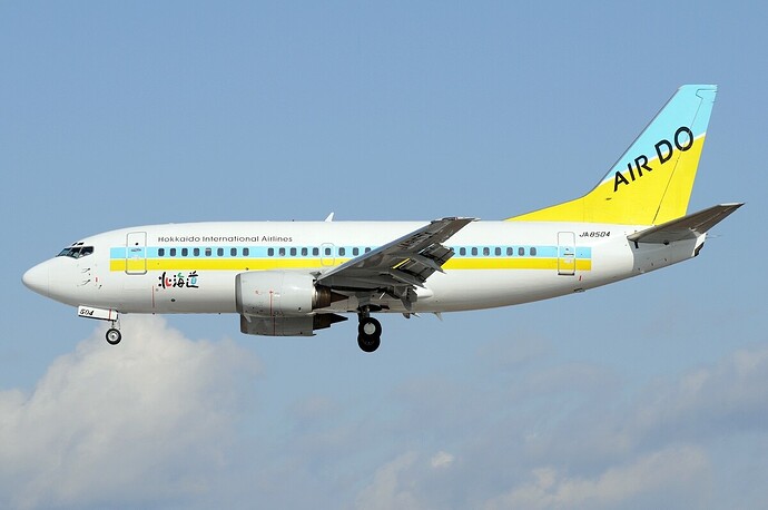 By Toshi Aoki - JP Spotters - Gallery page http://www.airliners.net/photo/Hokkaido-International-Airlines/Boeing-737-54K/1677343/LPhoto http://cdn-www.airliners.net/aviation-photos/photos/3/4/3/1677343.jpg, CC BY-SA 3.0, https://commons.wikimedia.org/w/index.php?curid=27377583
