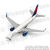 B752 PW Delta Airlines render