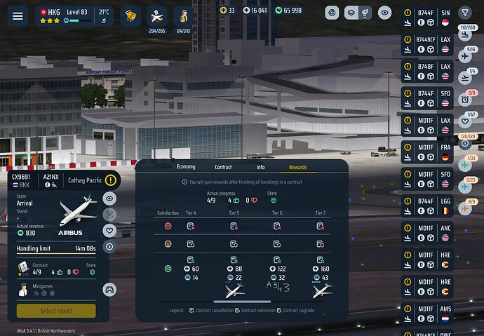 Cathay XP example 4-7