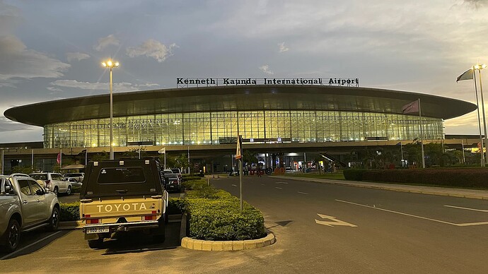 Lusaka’s_Kenneth_Kaunda_International_Airport_terminal_2_at_night