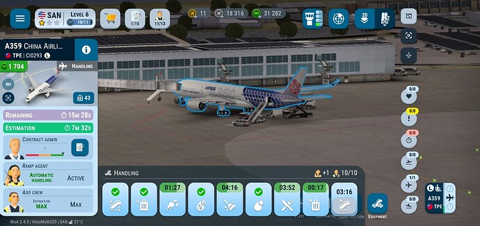 SAN China Airlines A359