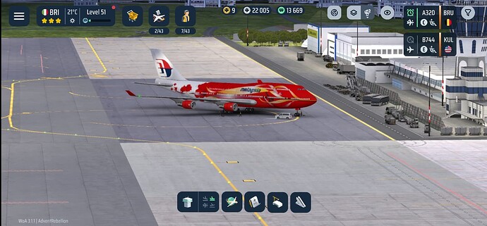 Hibiscus Malaysia Airlines B744