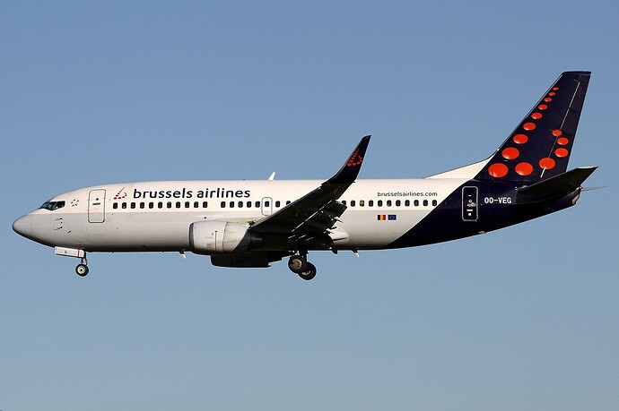 By Andre Wadman - Gallery page http://www.airliners.net/photo/Brussels-Airlines/Boeing-737-36N/1892173/LPhoto http://cdn-www.airliners.net/aviation-photos/photos/3/7/1/1892173.jpg, GFDL 1.2, https://commons.wikimedia.org/w/index.php?curid=28719793