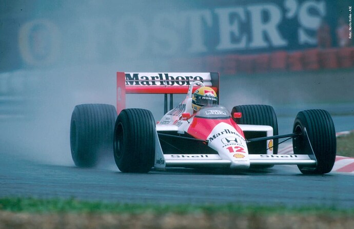 McLaren MP4/4 & Ayrton Senna