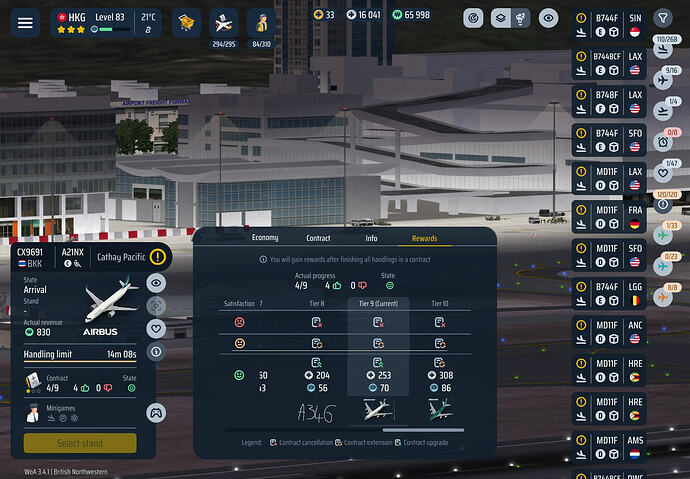 Cathay XP example