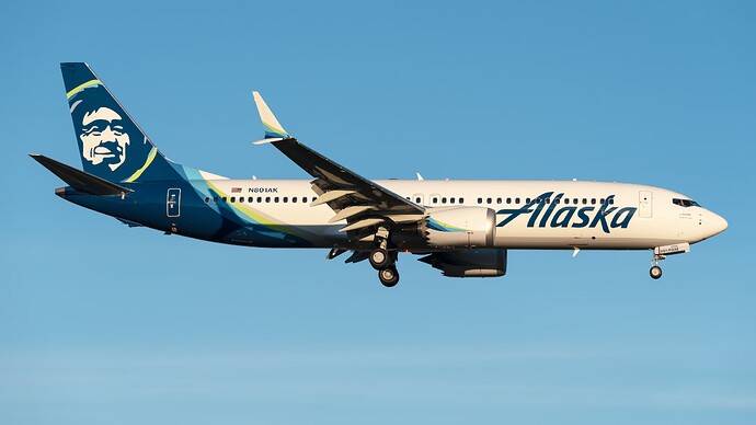 Alaska Airlines B38M