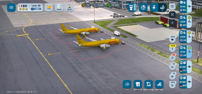 DHL B738 Berlin And Leipzig