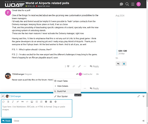 WoA   forum  poll 0