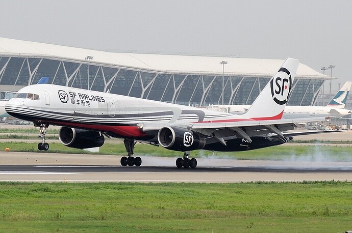 By ShiminGu - http://www.airliners.net/photo/SF-Airlines/Boeing-757-2Z0(SF)/2026602/L/, GFDL 1.2, https://commons.wikimedia.org/w/index.php?curid=17594377