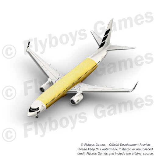 B738 Golden render