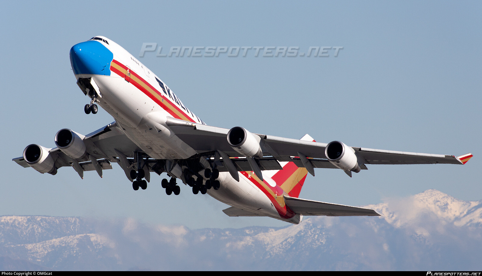 CKS / B744F - Kalitta Air (Face Mask livery) - Livery