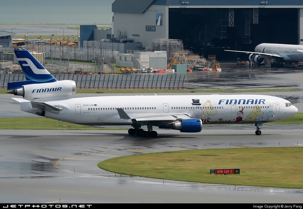 FIN / MD11 - Finnair (OH-LGF Moomin livery) - Livery - Flyboys