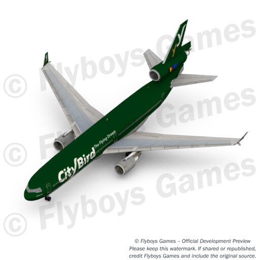 MD11 Citybird render