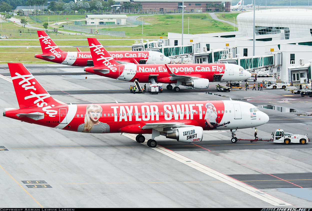 AXM / A320 - AirAsia (Taylor Swift livery) - Livery - World of